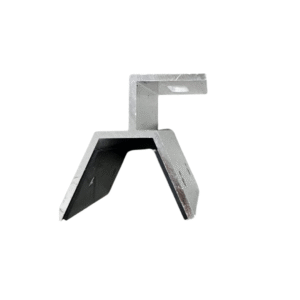 Abrazadera panel sándwich 75 mm +EPDM+4 tornillos autoperforantes