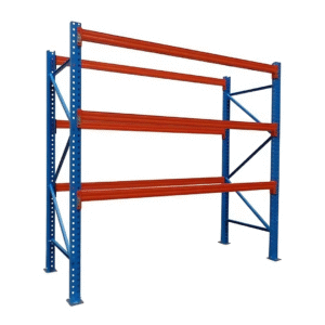 Estantería para almacenamiento de palets 2880 mm x Profundidad 1100 mm x Alto 5500 mm, 3300 kg/nivel/12 Europalets