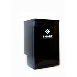 Nevera vertical con compresor Smart Cooler CR85X, capacidad 85L, 12V y 24V, apta para autocaravanas