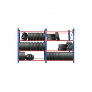Estantería profesional para almacenamiento de neumáticos L3900xI600xH2000, 2400KG
