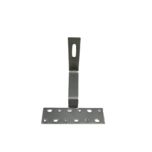 Abrazadera para tejado de tejas compatible con carriles R19 / R22 (abrazadera lateral)