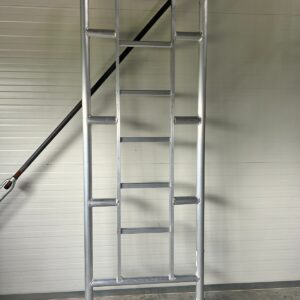 Bastidor de andamio de aluminio con escalera 2*075 m