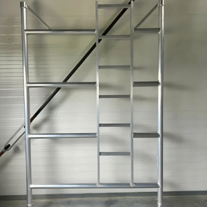 Bastidor de andamio de aluminio con escalera 2*135m