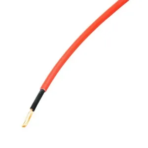 Cable solar fotovoltaico 1000 V espesor 4 mm precio/m rojo vendido en múltiplos de 25 m