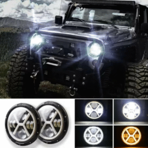 Faro F.TIP 3-OFF ROAD: 7"/65W / 12V-24V / 30.000 lm / IP67 Resistente al agua