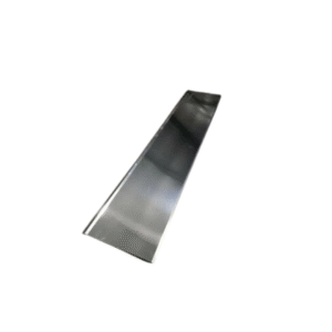 Guardabarros trasero aluminio sistema SUD 1800x370 + 6 tornillos autoperforantes 63x25