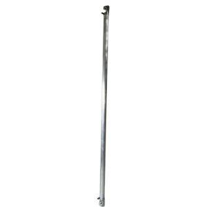 Larguero horizontal de aluminio azul 2045 mm