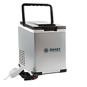 Máquina de hielo portátil inteligente Smart Cooler12V/24V+220V
