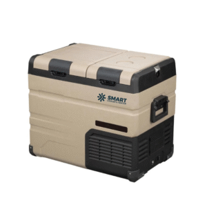 Nevera portátil para coche con compresor Smart Cooler 45l, con bluetooth y doble zona de refrigeración, impuesto ecológico incluido