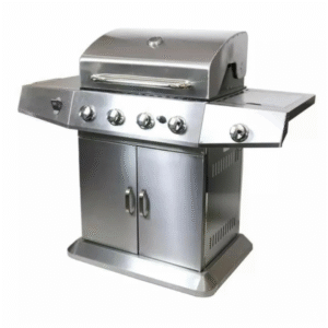 Parrilla - QTC4 4+1 zonas de cocción gas termómetro dimensiones totales 132 X117 cm acero inoxidable