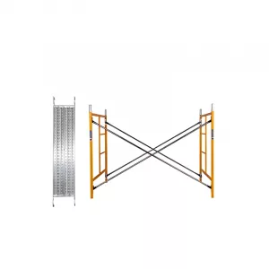 Andamio de acero 1800 L *900 l * 2000 h con 2 diagonales y plataforma