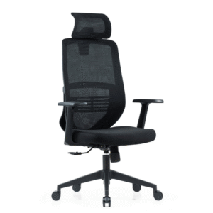 Silla de oficina ergonómica soporte lumbar fijo reposacabezas regulable reposabrazos fijo diseño moderno y elegante calidad premium dimensiones 670*685*1130-1210 mm
