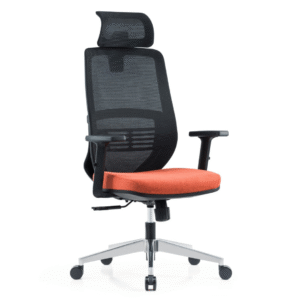 Silla de oficina ergonómica soporte lumbar fijo reposacabezas regulable reposabrazos regulable diseño moderno y elegante calidad premium dimensiones 650*735*1130-1210 mm