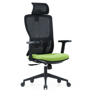 Silla de oficina ergonómica soporte lumbar regulable reposacabezas regulable reposabrazos regulable diseño moderno y elegante calidad premium dimensiones 640*670*1150-1230 mm