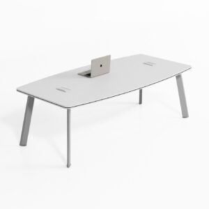 Mesa de conferencias, patas de metal, diseño moderno y elegante, calidad premium, dimensiones 2200*1100*750