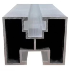 Riel de aluminio para sujeción de paneles solares fotovoltaicos 0,8 m