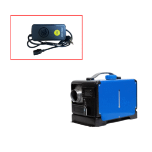Calentador inteligente premium cuadrado portátil Siroco 8 kW – 12V/24V + 220V, carcasa de aluminio y bujía Kyocera – Impuesto ecológico incluido