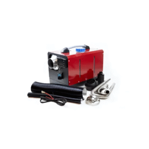 Calentador inteligente premium portátil Siroco cuadrado vertical 10 kW – 12V/24V + 220V, caja de aluminio y bujía Kyocera – Impuesto ecológico incluido