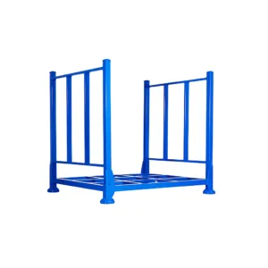 Jaula metálica plegable y apilable para almacenamiento industrial 1000x1200x1050 mm