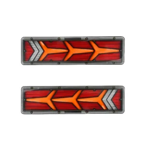 Juego de luces traseras P.TIP59-OFF ROAD: 46 cm /12V-24V /IP 67 Resistente al agua
