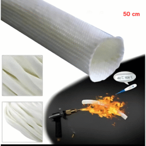 Protección del tubo de escape para siroco de fibra de vidrio, longitud 0,5 m