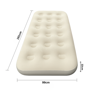 Colchón inflable de aire 191 × 99 × 22 cm – Comodidad portátil y fácil de usar