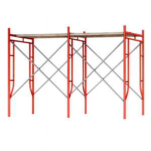 Andamio móvil de acero H2000L3600W1524 mm con módulo de extensión