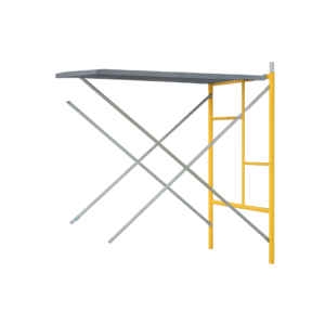 Extensión de andamio transitable de acero 1800 L * 900 l * 2000 h con dos diagonales y una plataforma