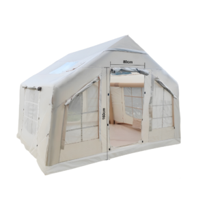 Tienda inflable personalizada de tela Oxford 420D – 320 × 250 × 220 cm