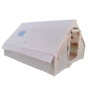 Tienda inflable personalizada de tela Oxford 420D – Comodidad, espacio y resistencia