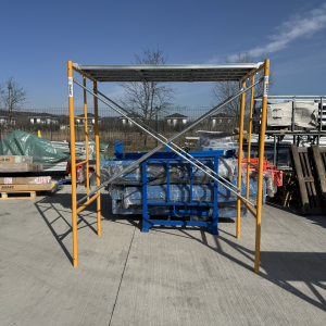 Andamio-movil-transitable-de-acero-1800-L-900-l-2000-h-con-2-diagonales-y-plataforma