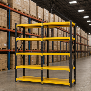 Extensión de estantería profesional para almacenamiento 1070 × 600 × 2000 mm, capacidad de carga 1000 kg