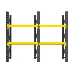 Extensión de estantería profesional para almacenamiento 1070 × 600 × 2000 mm, capacidad de carga 400 kg