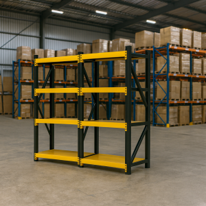 Extensión de estantería profesional para almacenamiento 1070 × 600 × 2000 mm, capacidad de carga 800 kg