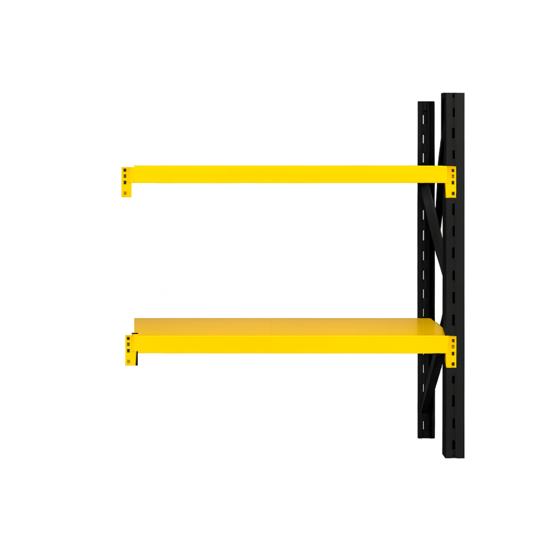 Extensión de estantería profesional para almacenamiento 2000 x 600 x 2000 mm, 400 kg Extensión de estantería profesional para almacenamiento 2000 x 600 x 2000 mm, 400 kg