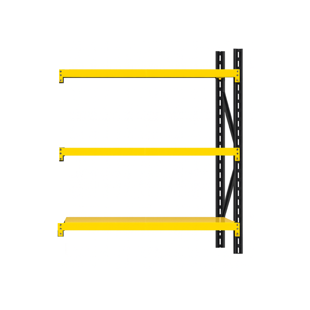 Extensión de estantería profesional para almacenamiento 2000 × 600 × 2000 mm, 600 kg