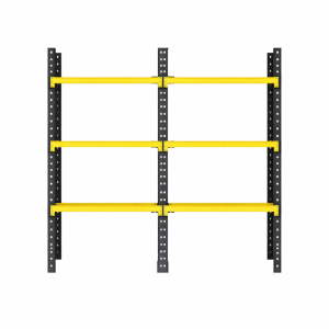 Extensión – estantería profesional para almacenamiento L1070 x 600 x H2000, 600 kg – sin baldas