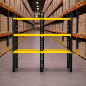 Extensión – estantería profesional para almacenamiento L1070 x 600 x H2000, 600 kg – sin baldas