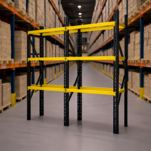 Extensión – estantería profesional para almacenamiento L1070 x 600 x H2000, 600 kg – sin baldas