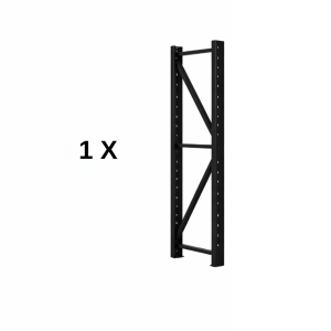 Extensión – estantería profesional para almacenamiento L1070 x 600 x H2000, 600 kg – sin baldas