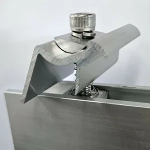 Abrazadera terminal de panel solar fotovoltaico de aluminio de 28-40 mm