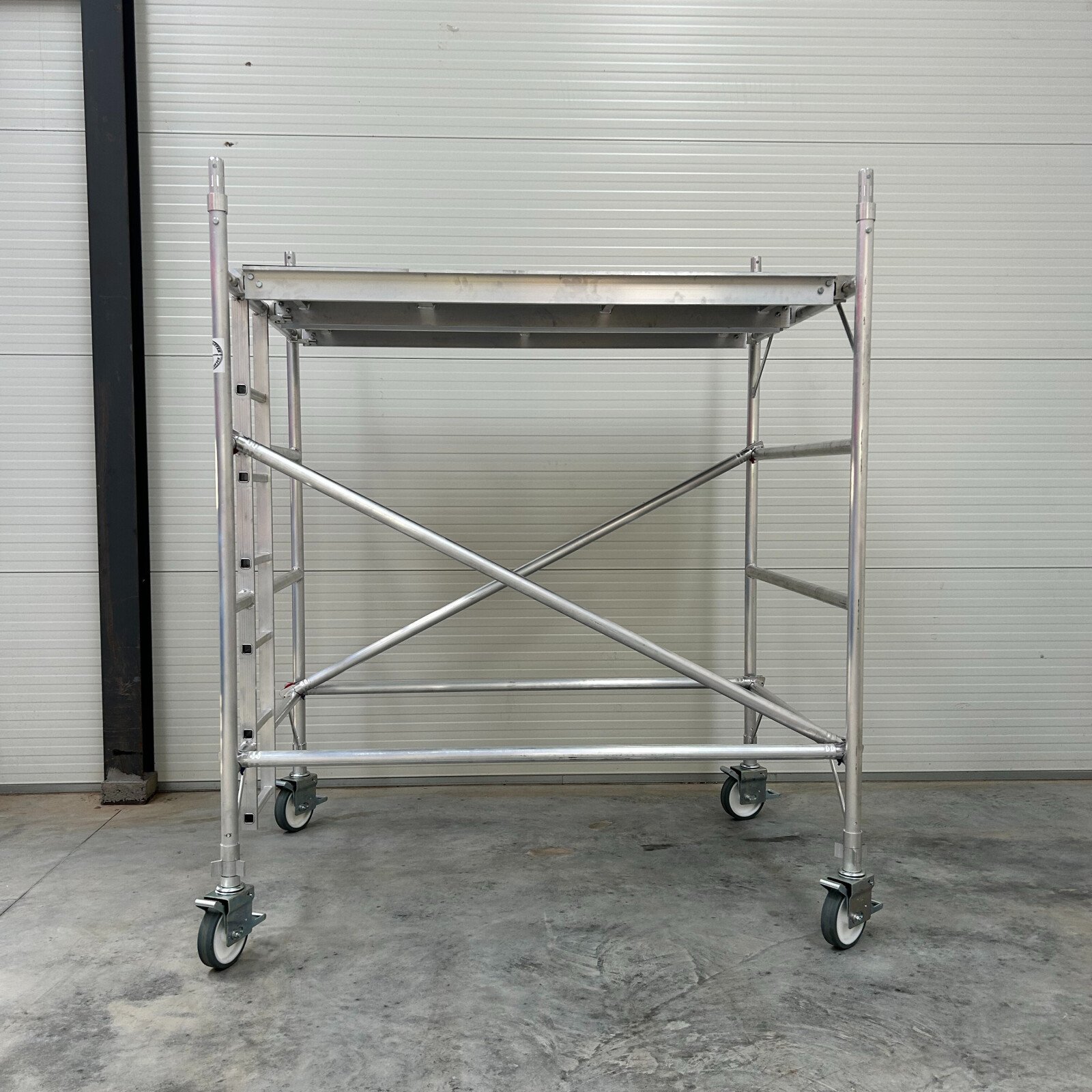 Andamio de aluminio doble móvil Andamio de aluminio doble móvil