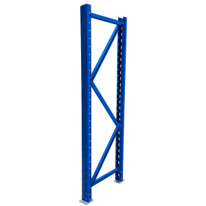Bastidor azul para estantería profesional 2000 × 600 × 90 × 70 mm espesor 15 mm
