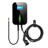 Cargador EV de 11kW 16A trifásico con Bluetooth pantalla LCD RCD Tipo A + Filtro de CC de 6mA