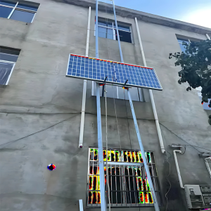 Carro móvil de acero para elevación de mercancías y paneles solares compatible con los elevadores eléctricos LIFT10 y LIFT10-12M