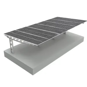 Cochera de acero galvanizado para 6 coches (El paquete no incluye paneles fotovoltaicos)