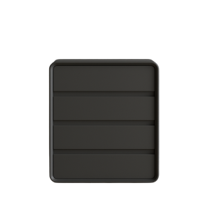 Cómoda de MDF y cuero PU – 4 cajones 55x40x81 cm