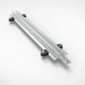 Conector de carril SR con 4 tornillos autorroscantes