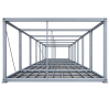 Contenedor con estructura metálica – acero de 23 mm 5950 × 3000 × 2800 mm