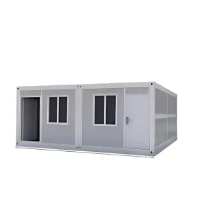 Contenedor plegable con puerta panel sándwich 2450x4940x5800 mm